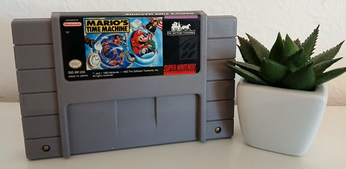 Mario time machine - time,
