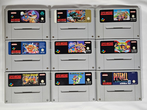 Super nintendo spiele snes zum - super,