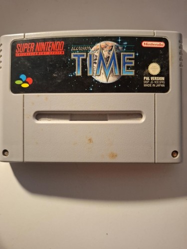 Illusion time snes super - illusion,