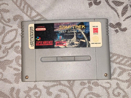 Snes spiel star trek deep - -,