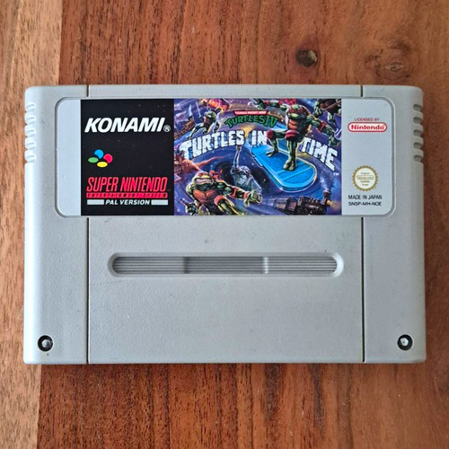 Konami nintendo snes - nintendo, tmnt