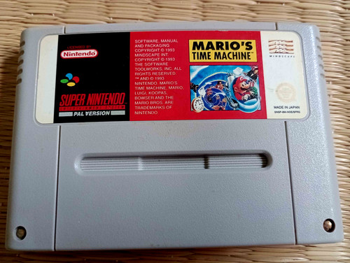 Mario time machine - mario's, (snes)
