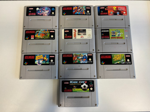 Super nintendo snes - nintendo, spiele