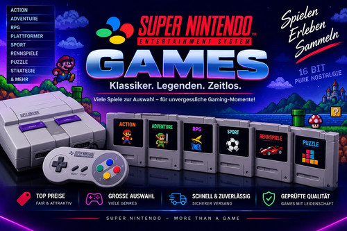 Super nintendo snes - nintendo,