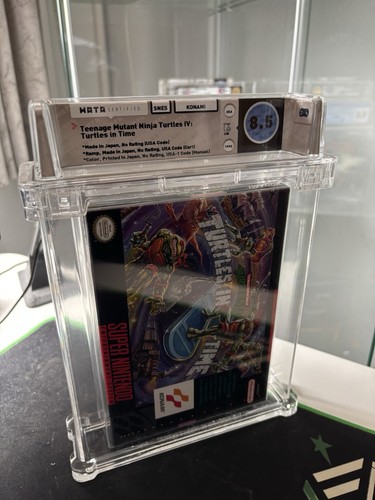 Turtles time snes wata - snes, cib