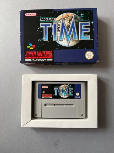Illusion time snes super - of,