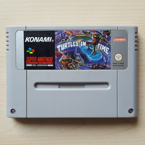 Snes turtles time super - snes, in