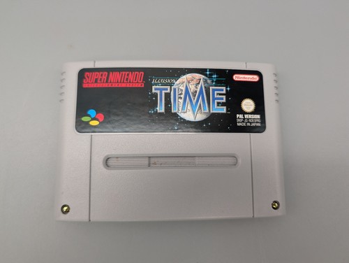 Illusion time snes super - of,