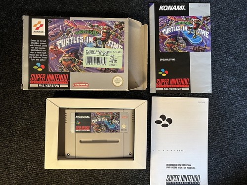 Turtles time snes - , ovp
