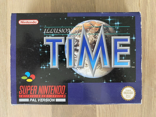 Illusion time snes - illusion, pal