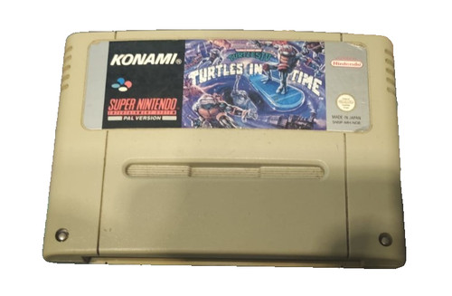 Turtles time snes - turtles, in