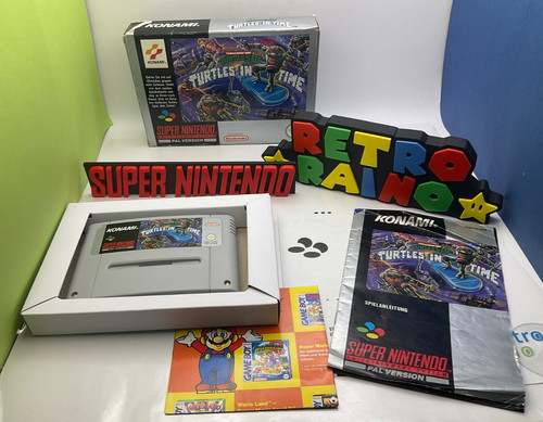 Snes super nintendo tmnt - snes,