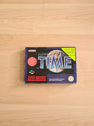 Illusion time snes ovp - of, ovp.