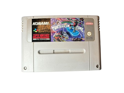 Turtles time snes - time, super