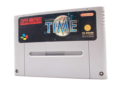 Illusion time snes super - illusion,